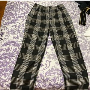 trousers plaid